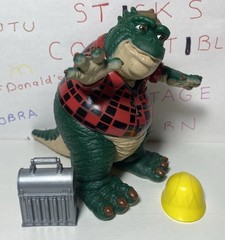 Earl Sinclair Vintage 1991 Dinosaurs TV Show Complete Figure Hasbro G4 043T