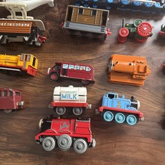 Thomas And Friends Die Cast and plastic Train Lot of 29 Collection – used / wear