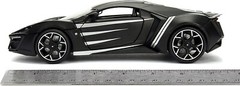 Jada Toys Marvel Black Panther & Lykan Hypersport 1:24 Scale Die-Cast Car