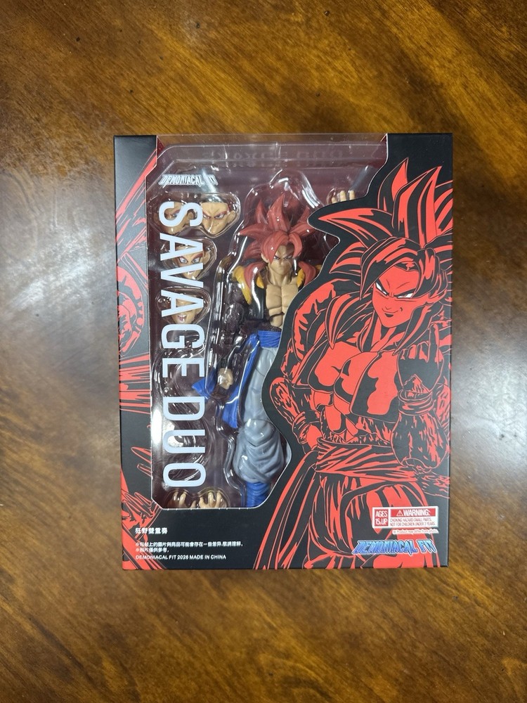 SH Figuarts Gogeta SSJ4 Demoniacal Fit Savage Duo DBZ NEW