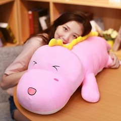 80cm Long Dinosaur Plush Pillow Soft Stuffed Animal Toy Cute Cartoon Gift Doll