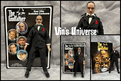 Custom 8″ Mego Marlon Brando Don Vito Corleone the Godfather Action Figure