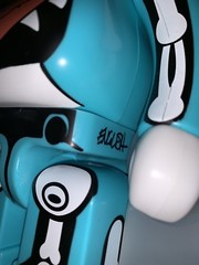 Medicom BearBricks x Ron English 400% & 100% SDCC 2007 Signed & With Box LTD ED