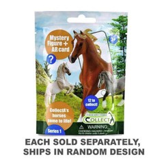 Collectible CollectA Horse Blind Bag Double Sided Card Ages 3 Years and Up