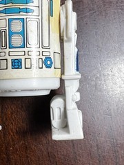 VINTAGE KENNER STAR WARS 1977 HONG KONG R2-D2 ARTOO SCOPE & C-3PO THREEPIO LOT