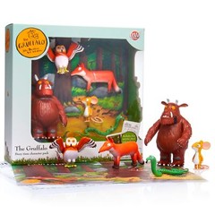 Gruffalo Toy Figure Playset Articulated Characters for Kids Includes Mouse Ow…
