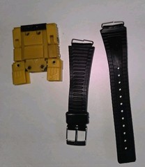 Vintage Impulse Robot Watch YELLOW Untested