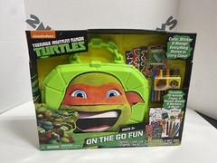 TMNT On the Go Gun Coloring Book + Carrying Case