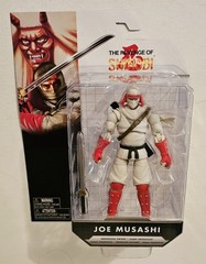 SEGA THE REVENGE OF SHINOBI JOE MUSASHI with OBOROZUKI SWORD 4″ ACTION FIGURE