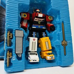 Vintage Bandai Power Rangers Lightspeed Rescue Megazord 1999 Figure In Box Toy