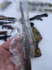Huge 1/6 Scale Military Weapons Gear Lot Demon, Twizted, Ultimate Solder & More