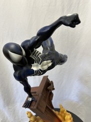 SIDESHOW BLACK SPIDER-MAN SYMBIOTE COSTUME PREMIUM FORMAT FIGURE Statue NEW