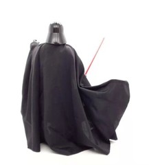SU-DV-CPBS: 1/12 Black Fabric wired cape & robe for Star Wars 6″ Darth Vader