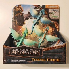 Dreamworks Dragons TERRIBLE TERRORS How To Train Your Dragon 3 Figure Set Pack
