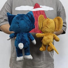 Tom and Jerry Plushies 32cm Tom 23cm Jerry Stuffed Dolls Movie Series Plush