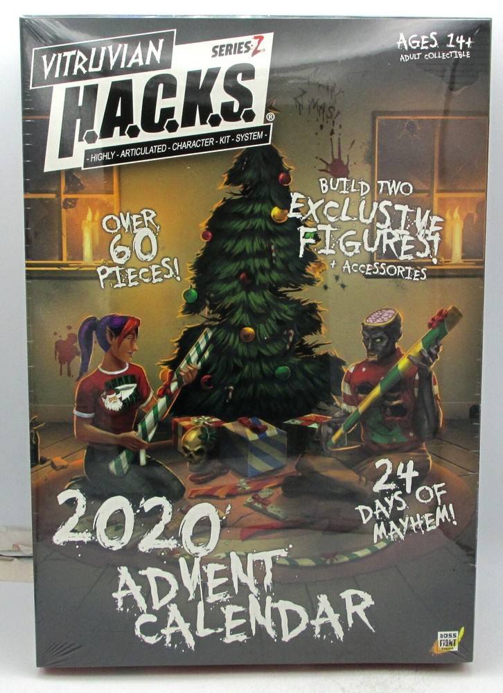 Vitruvian H.A.C.K.S. ZX0003 2020 Advent Calendar (Series Z) Boss Fight Zombie