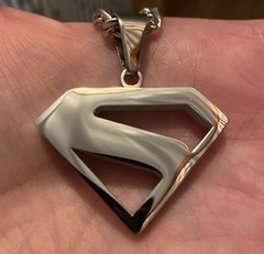 2025 Superman Logo Necklace (Stainless Steel) Gunn DC