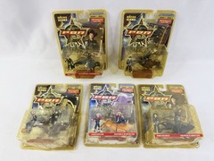 5 PBR Micro Icons Series 1 Professional Bull Riders Collectible Mini Figures