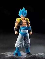 31cm Anime Dragon Ball Z Super Saiyan Blue Gogeta Pvc Statue Action Figure