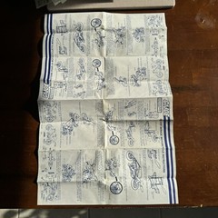 Vintage GI Joe Cobra ARAH Large Set Of Original Blueprints Canadian Released