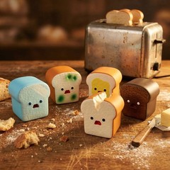 Qualia Gashapon Sofubi Loaf Bread Figure 1 Random Japanese Blind Box Capsule Toy