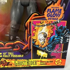 Ghost Rider Marvel Comics Deluxe 10” Glow-in-the-Dark Edition ToyBiz 1995