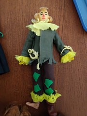 Lot 1974 MEGO Wizard of Oz, Scarecrow, Tinman, Wicked Witch, Dorothy Incomplete