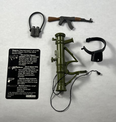 1986 Coleco Rambo Force of Freedom SERGEANT HAVOC Incomplete w/ Accessories