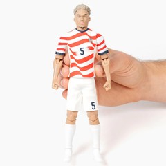 Banbo Toys SOCKERS 2026 USMNT Antonee Robinson Home Jersey 8″ Soccer Figure