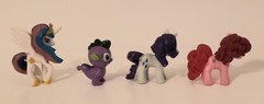 My Little Pony MLP Magic Mini Figures 2″ 12- PVC Ponies W/ Special Spike Fig