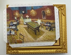 🖼️ New! Mini Brands MASTERPIECES ~ VAN GOGH Lot Of 6 Paintings + Accessories
