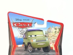 DISNEY PIXAR CARS 2 MILES AXLEROD COLLECTOR NO. 17