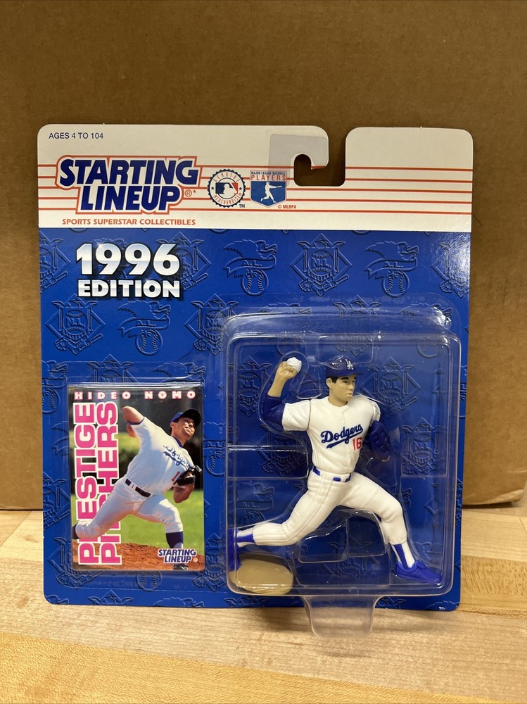 1996 Hideo Nomo Starting Lineup Kenner MLB Baseball Los Angeles Dodgers NIB