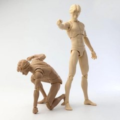 US Mirrfig 1/12 Male Super Flexible Moveable Thin Joint Body Model For 6″ Figure