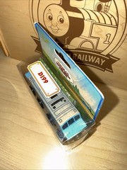 D199 ! THOMAS FRIENDS TRAIN WOODEN 1996 New ! BOX SPAMCAN ! BRITT ALLCROFT