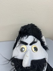 Vtg Man Hand Puppet Cloth Approx 18” Tall Broadman Supplies Nashville TN 1977