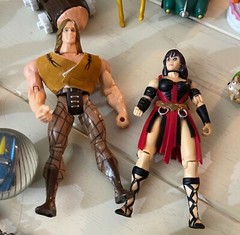 Vintage Toys, Action Figures Lot TV shows, Cartoons 17 loose assorted toys