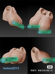 1/12 Large Breast Cover Bust Model For 6″ Female ARIA RIN Action Figure Body Toy
