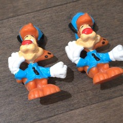 Vintage Disney Bonkers PVC Figure Lot of 2 Applause 1993 Toy Figures Rare