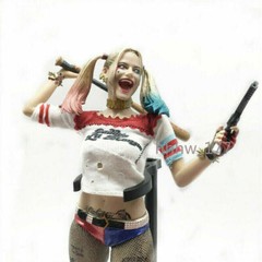 Suicide Squad Harley Quinn 1/6 Scale Real Clothes Figure PVC Model Toy Gift New