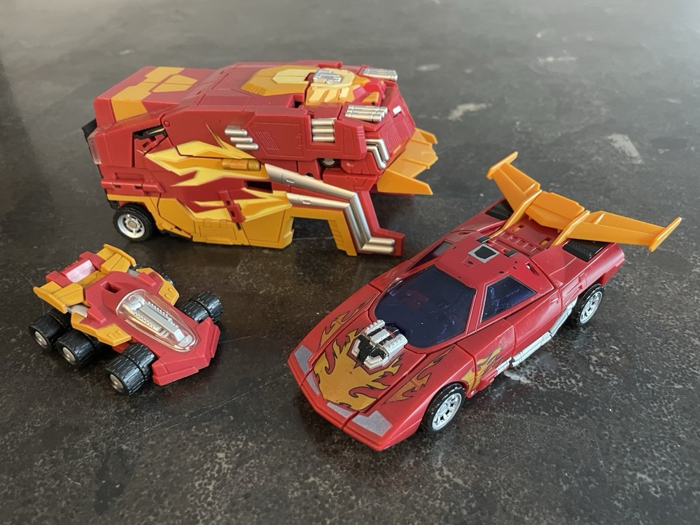 Transformers FansProject RODIMUS PRIME Parallax City Protector & Trailer Armor