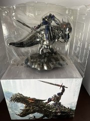 Transformers Age of Extinction Grimlock Optimus Prime Statue2014 Only