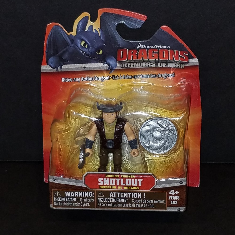 How To Train Your Dragon Trainer Snotlout Defenders Of Berk DreamWorks Dragons
