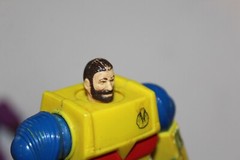VTG 1986 Inhumanoids Liquidator & Auger Figures Loose Nice 1980s HTF Cartoon
