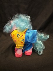 Vintage My Little Pony G1 Banana Surprise Sundae Best Hasbro 1978 with clothes