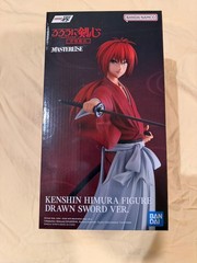 Bandai Rurouni Kenshin Masterlise Ichibansho Kenshin Himura Drawn Sword ver Figu