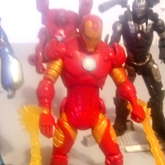 Marvel 4 inch Iron Man/ War Machine Lot of 6