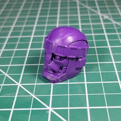 Custom Resin Cast purple Mutant Hunter Head Fits 10″ Zurg body X-Men MEDIUM