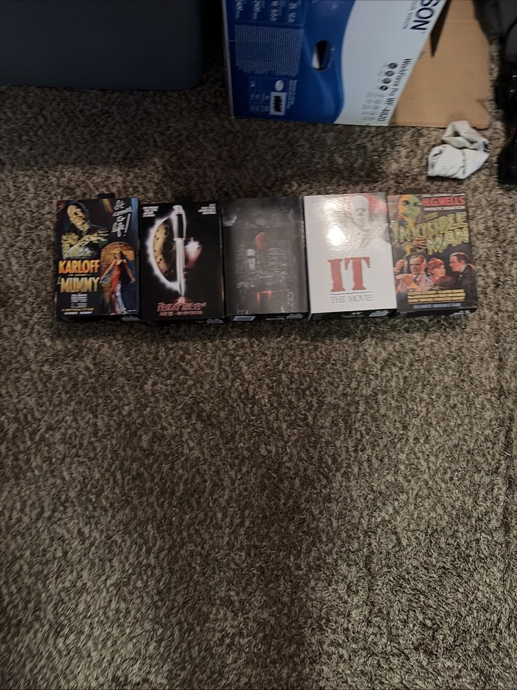 Neca Universal Monsters, The Mummy, Invisible Man, Friday The 13Th It Bulk