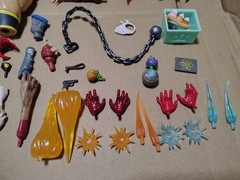 Marvel Legends DC Multiverse Parts Accessories Lot 50+ Items See Pics
